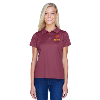 Harriton® Women's Polytech Performance Polo - Embroidered Personalization Available from Positive Promotions