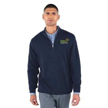 Charles River Apparel® Men's Mystic Quarter-Zip Pullover - Embroidered Personalization Available from Positive Promotions