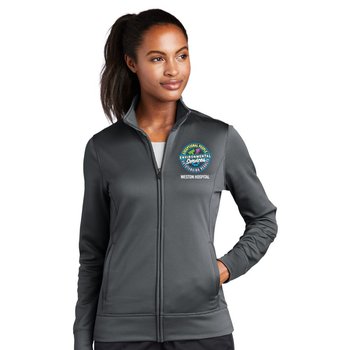EVS Team Sport-Tek® Women's All Season Lightweight Wicking Fleece Full-Zip Jacket - Embroidered Personalization Available from Positive Promotions