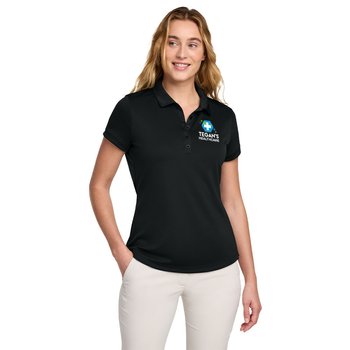 Nike® Women's Dri-FIT Players Modern Fit Polo - Embroidered Personalization Available from Positive Promotions