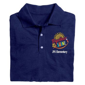 Together We All Shine Women's Core 365 Pique Polo - Embroidered Personalization Available from Positive Promotions