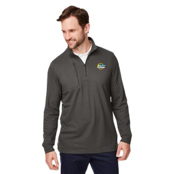 Devon & Jones Men's New Classics Performance Quarter-Zip - Embroidered Personalization Available from Positive Promotions
