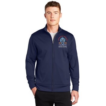 Respiratory Therapist Sport-Tek® Men's All-Season Lightweight Wicking Fleece Full-Zip Jacket - Embroidered Personalization Available from Positive Promotions