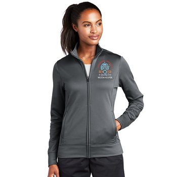 Respiratory Therapist Sport-Tek® Women's All-Season Lightweight Wicking Fleece Full-Zip Jacket - Embroidered Personalization Available from Positive Promotions