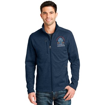 Respiratory Therapist Port Authority® Men's Digi Stripe Fleece Jacket - Embroidered Personalization Available from Positive Promotions