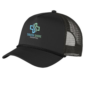 Port Authority® Structured 5-Panel Snapback Cap - Embroidered Personalization Available from Positive Promotions