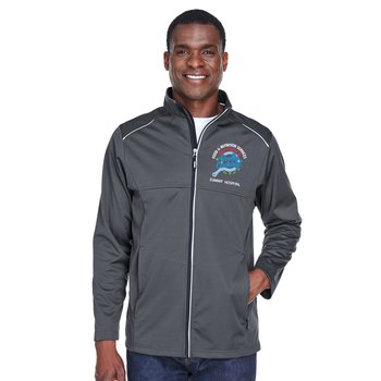 Healthcare Team Pride Core 365® Men's Techno Lite Three-Layer Knit Tech-Shell Jacket - Embroidered Personalization Available from Positive Promotions