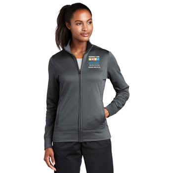 Healthcare Team Pride Sport-Tek® Women's All-Season Lightweight Wicking Fleece Full-Zip Jacket - Embroidered Personalization Available from Positive Promotions