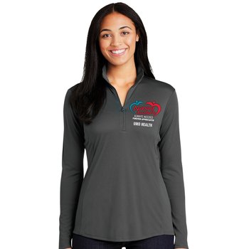 Healthcare Team Pride Sport-Tek® Women's Competitor Performance Quarter-Zip Pullover - Embroidered Personalization Available from Positive Promotions