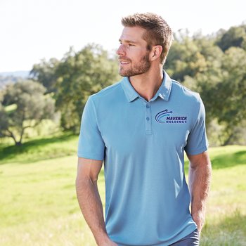 TravisMathew® Men's Coto Comfort + Performance Polo - Embroidered Personalization Available from Positive Promotions