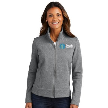 Port Authority® Women's Network Fleece Jacket - Embroidered Personalization Available from Positive Promotions