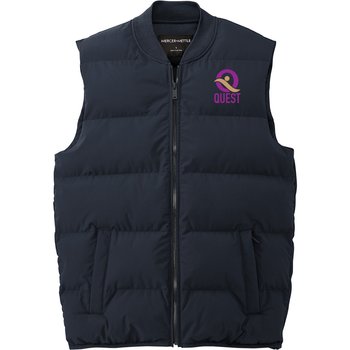 Mercer+Mettle Men's Insulated Puffer Vest - Embroidered Personalization Available from Positive Promotions