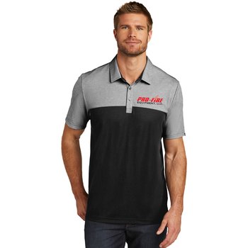 TravisMathew® Men's Oceanside Blocked Polo - Embroidered Personalization Available from Positive Promotions
