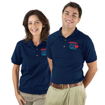Emergency Nurse/Operating Room Team Gildan® Unisex DryBlend Jersey Polo - Embroidered Personalization Available from Positive Promotions