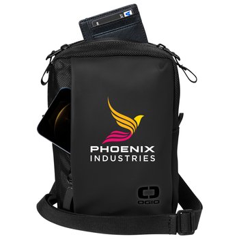 OGIO® Resistant Crossbody Bag - Embroidered Personalization Available from Positive Promotions