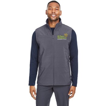 Spyder® Men's Transit Quilted Puffer Vest - Embroidered Personalization Available from Positive Promotions