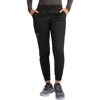 Cherokee® Women's Workwear Revolution 5-Pocket Mid-Rise Scrub Jogger Pant from Positive Promotions
