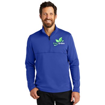 Port Authority® Men's Smooth Fleece Quarter-Zip Jacket - Embroidered Personalization Available from Positive Promotions