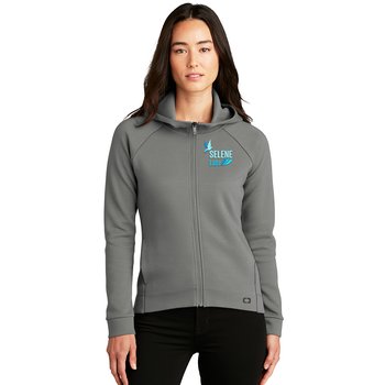 OGIO® Women's Bolt Full-Zip Athleisure Hoodie - Embroidered Personalization Available from Positive Promotions