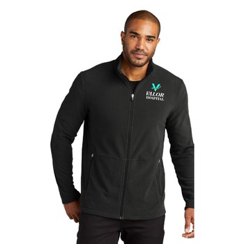 Port Authority® Men's Accord Full-Zip Microfleece Jacket - Embroidered Personalization Available from Positive Promotions
