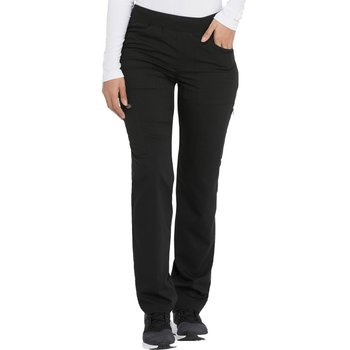 Dickies® Women's Balance 6-Pocket Mid-Rise Tapered Leg Pull-On Cargo/Scrub Pant from Positive Promotions
