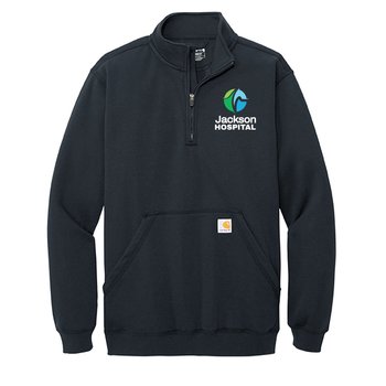 Carhartt® Midweight Quarter-Zip Mock Neck Sweatshirt - Embroidered Personalization Available from Positive Promotions