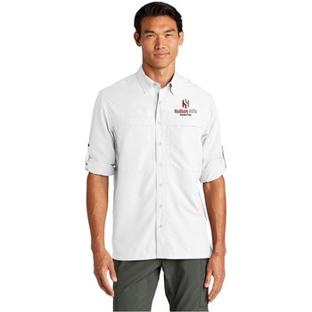 Port Authority® Men's Long-Sleeve UV Daybreak Fishing Shirt - Embroidered Personalization Available from Positive Promotions