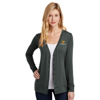 Port Authority® Women's Concept Cardigan - Embroidered Personalization Available from Positive Promotions
