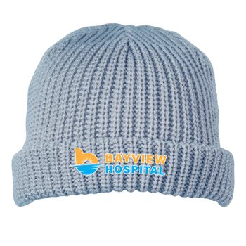 Big Accessories Dock Beanie - Embroidered Personalization Available from Positive Promotions