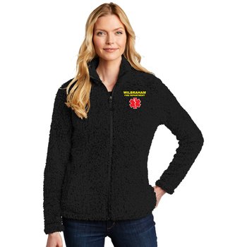 Port Authority® Women's Cozy Fleece Jacket - Embroidered Personalization Available from Positive Promotions