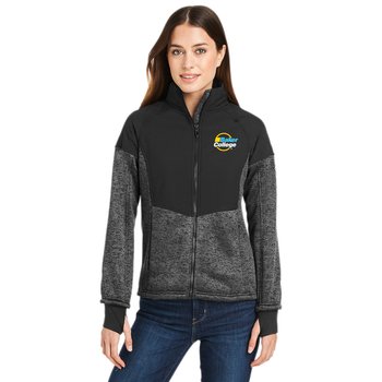 Spyder® Women's Passage Sweater Jacket - Embroidered Personalization Available from Positive Promotions