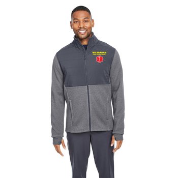 Spyder® Men's Pursuit Sweater Fleece Jacket - Embroidered Personalization Available from Positive Promotions