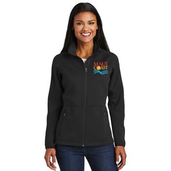 Port Authority® Women's Pique Fleece Jacket - Embroidered Personalization Available from Positive Promotions