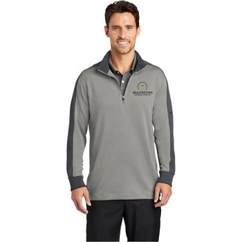 Nike® Men's Dri-FIT Half-Zip Pullover - Embroidered Personalization Available from Positive Promotions