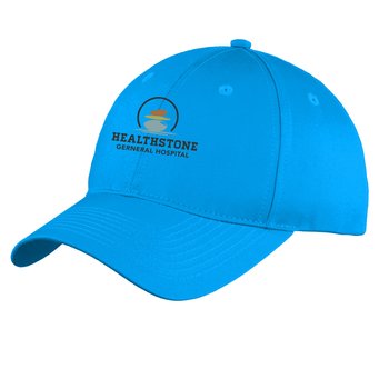 Port & Company® 6-Panel Unstructured Twill Cap - Embroidered Personalization Available from Positive Promotions