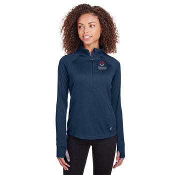 Spyder® Women's Freestyle Half-Zip Pullover - Embroidered Personalization Available from Positive Promotions