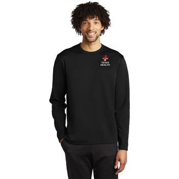 Sport-Tek® Unisex Sport-Wick® Fleece Pullover Crew Sweatshirt - Embroidered Personalization Available from Positive Promotions