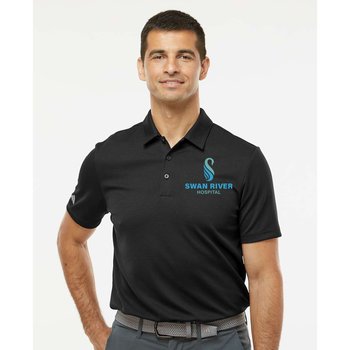 adidas® Men's Micro Piqué Recycled Performance Polo - Embroidered Personalization Available from Positive Promotions