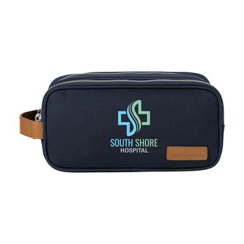 Brooks Brothers® Wells Dopp Kit Toiletry Bag - Embroidered Personalization Available from Positive Promotions