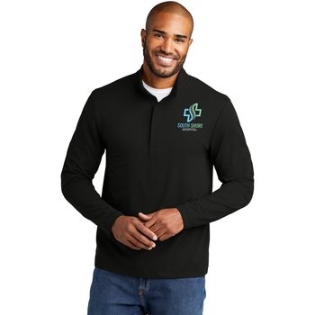 Port Authority® Men's Fairway Stretch Quarter-Zip Pullover - Embroidered Personalization Available from Positive Promotions