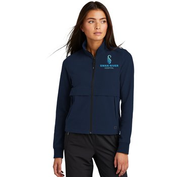 OGIO® Women's Outstretch Full-Zip Jacket - Embroidered Personalization Available from Positive Promotions