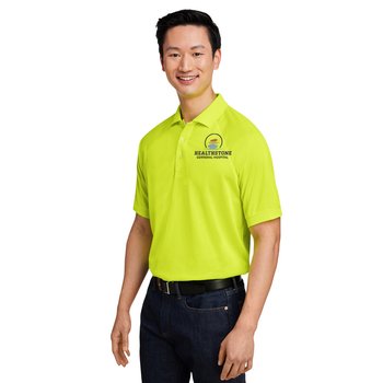 Harriton® Men's Charge Snag- and Soil-Protect Polo - Embroidered Personalization Available from Positive Promotions