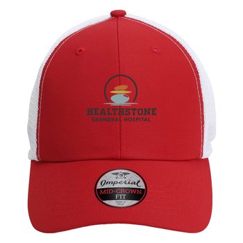 Imperial The Original Sport Mesh Cap - Embroidered Personalization Available from Positive Promotions
