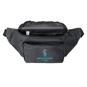 Port Authority® Large Crossbody Fanny Pack - Embroidered Personalization Available from Positive Promotions