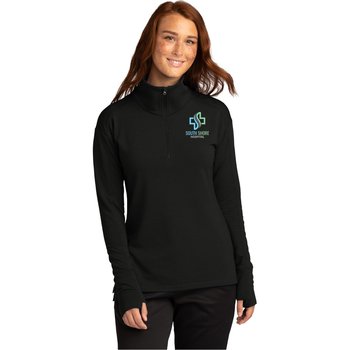 Healthcare Team Pride Sport-Tek® Women's Sport-Wick® Flex Fleece Quarter Zip - Embroidered Personalization Available from Positive Promotions