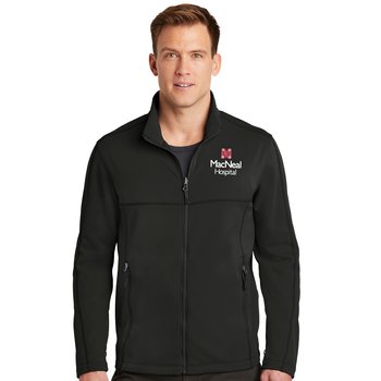 Respiratory Therapist Port Authority® Men's Collective Smooth Fleece Jacket - Embroidered Personalization Available from Positive Promotions