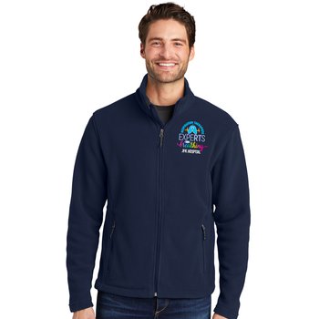 Respiratory Therapist Port Authority® Men's Value Fleece Jacket - Embroidered Personalization Available from Positive Promotions