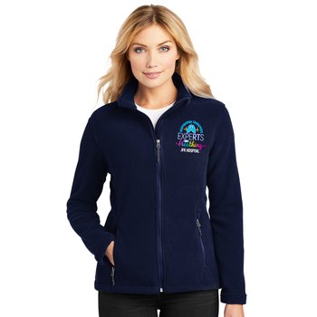 Respiratory Therapist Port Authority® Women's Value Fleece Jacket - Embroidered Personalization Available from Positive Promotions