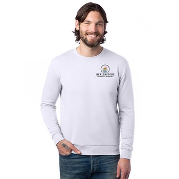 Alternative Unisex Eco-Cozy Fleece Sweatshirt - Embroidered Personalization Available from Positive Promotions