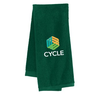 Port Authority® Sport Towel - Embroidered Personalization Available from Positive Promotions